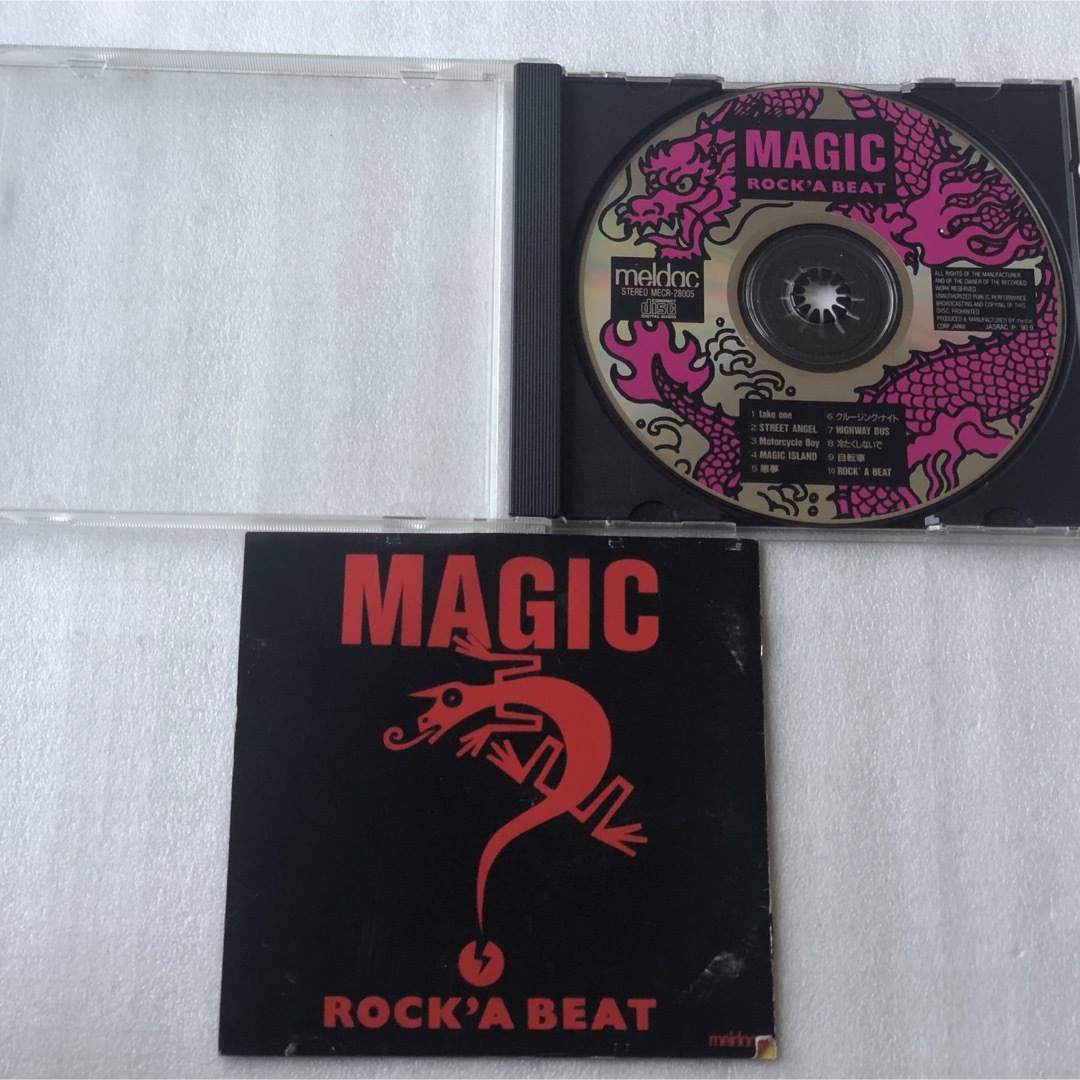 MAGIC / ROCK’A BEAT(1990年)  エンタメ/ホビーのCD(ポップス/ロック(邦楽))の商品写真