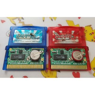 ゲームボーイアドバンス(ゲームボーイアドバンス)のGBA ポケットモンスター ルビー サファイア ゲームボーイアドバンス ポケモン(携帯用ゲームソフト)