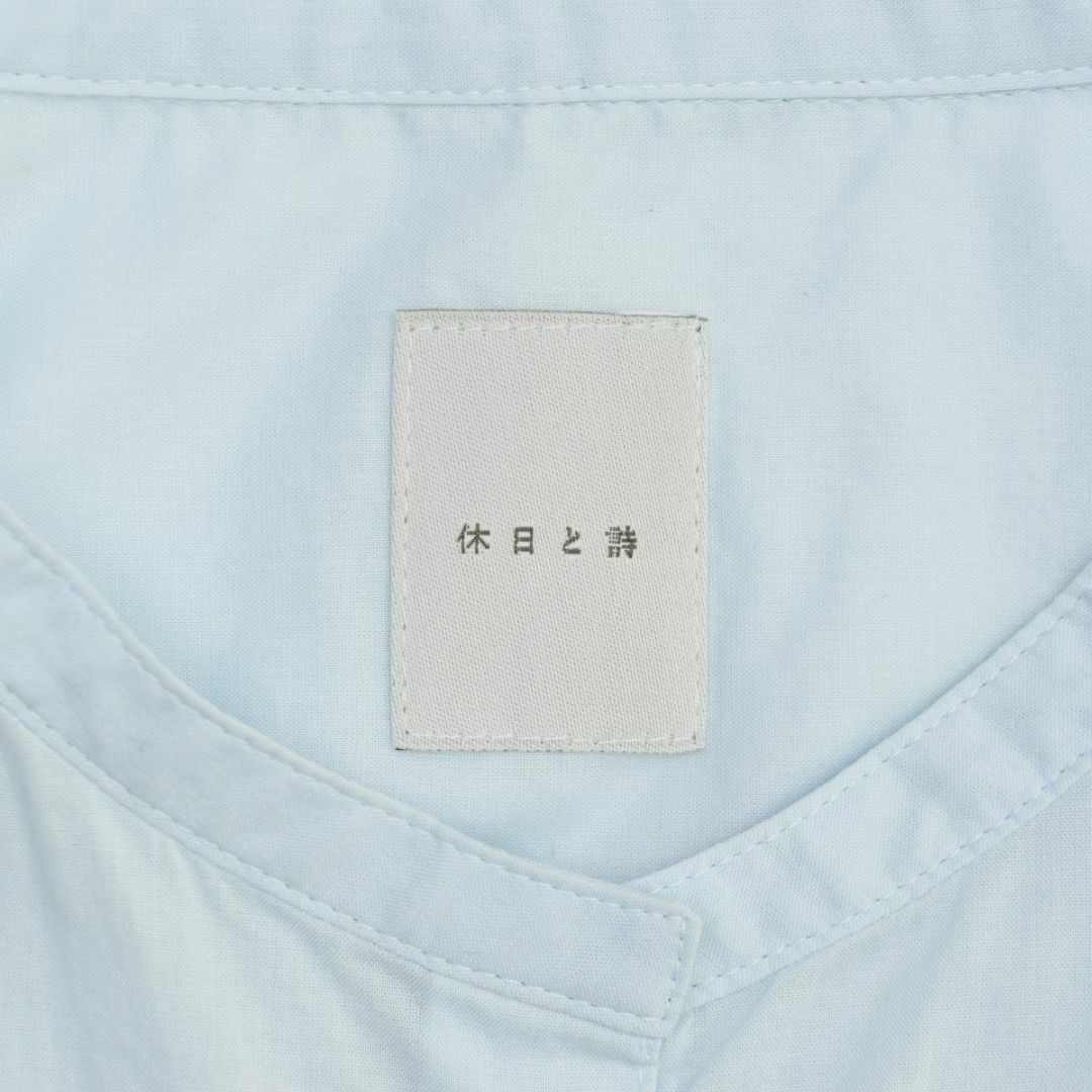 【休日と詩】22SS portom22097 シロップ五分袖ブラウス レディースのトップス(シャツ/ブラウス(長袖/七分))の商品写真