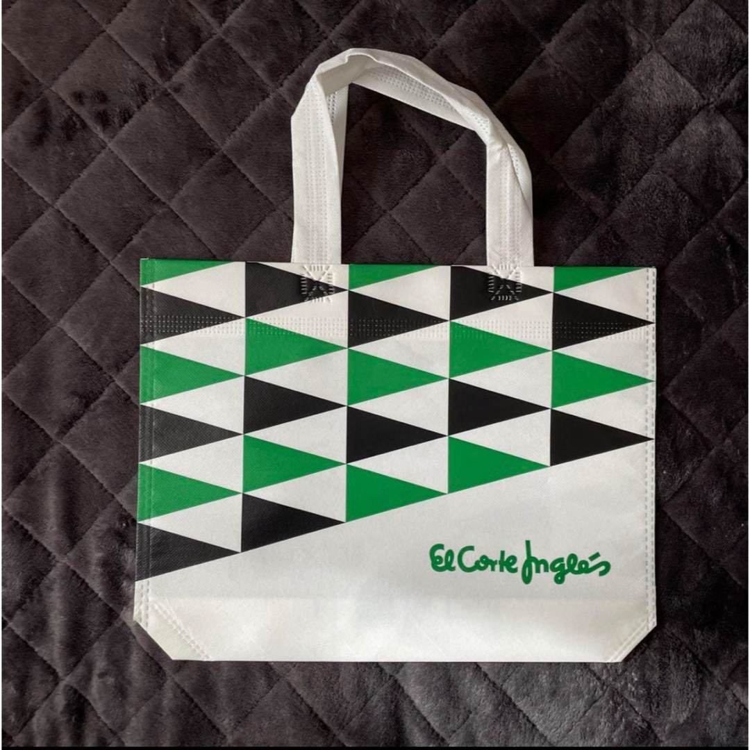 エコバッグ 幾何学柄 エルコルテイングレス スペイン 小 レディースのバッグ(エコバッグ)の商品写真