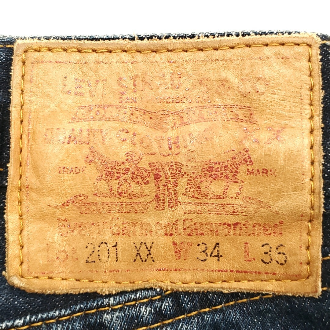 Levi's(リーバイス)のバレンシア製 W34◆Levi's 201XX◆ビンテージ復刻ジーンズ 800 メンズのパンツ(デニム/ジーンズ)の商品写真