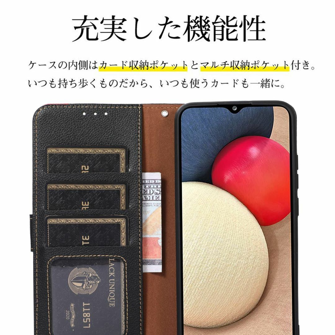 【色:ブラック_サイズ:Redmi 12 5G】iphone 12 pro ma スマホ/家電/カメラのスマホアクセサリー(その他)の商品写真