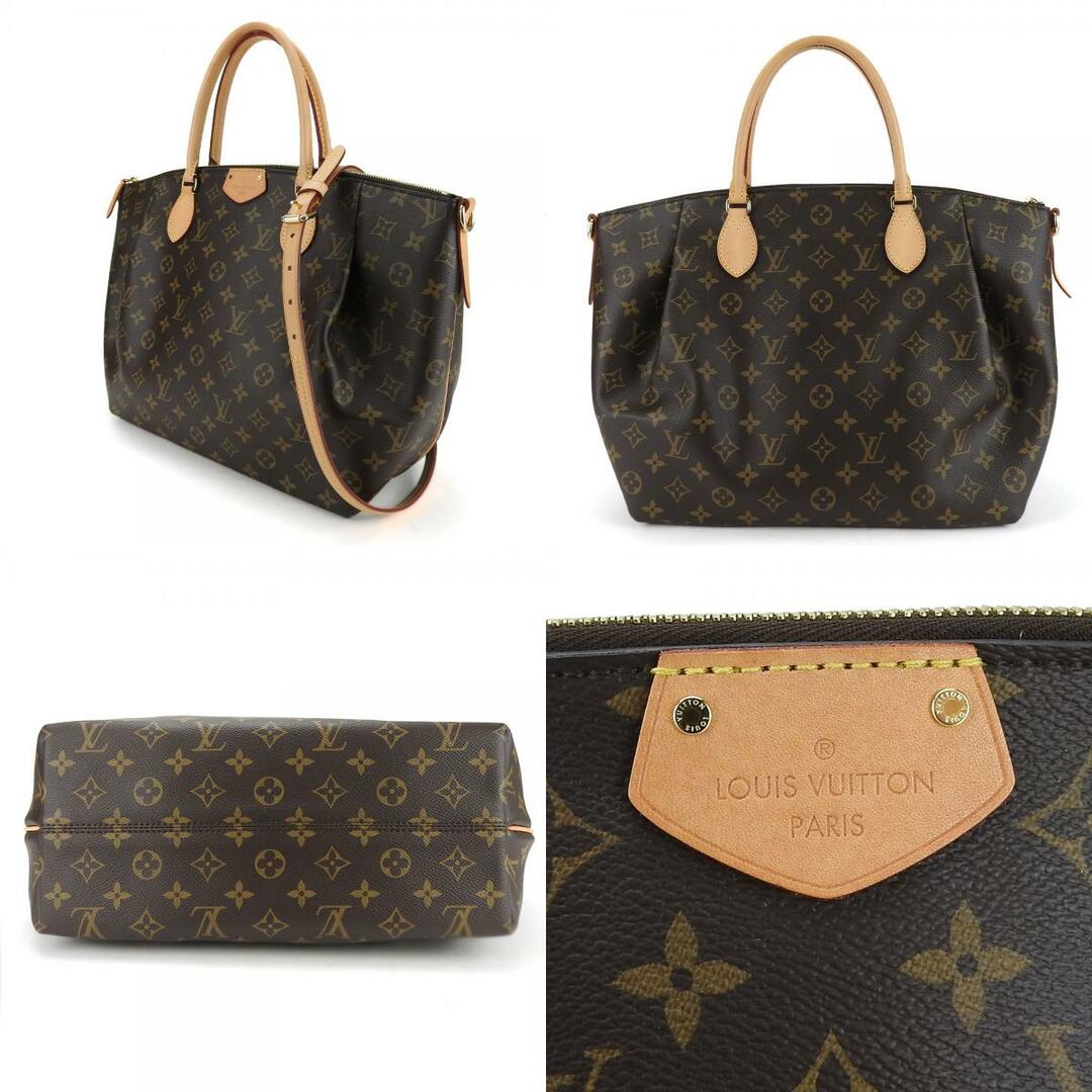 LOUIS VUITTON(ルイヴィトン)の【中古】 ルイ・ヴィトン ハンドバッグ テュレンMM M48814 モノグラムキャンバス ブラウン ゴールド金具 2WAY ショルダー レディース 女性 LOUIS VUITTON レディースのバッグ(ハンドバッグ)の商品写真