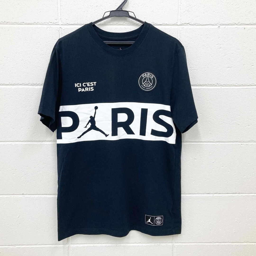 Paris Saint-Germain(パリサンジェルマン)の◇激レア◇【Jordan x PSG 】Tシャツ　Mサイズ◆コラボ◆パリサン メンズのトップス(Tシャツ/カットソー(半袖/袖なし))の商品写真