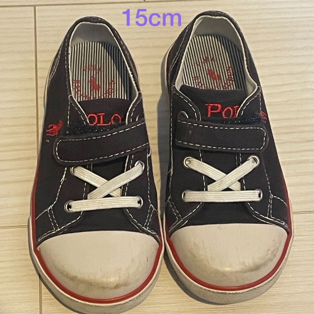 POLO RALPH LAUREN(ポロラルフローレン)のラルフローレン スニーカー 15cm キッズ/ベビー/マタニティのキッズ靴/シューズ(15cm~)(スニーカー)の商品写真