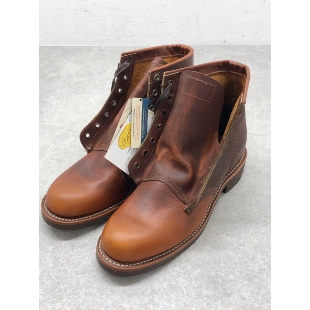 CHIPPEWA(チペワ)のCHIPPEWA(チペワ) 1901M26 6inch UTILITY BOOTS プレーントゥ ユーティリティ ブーツ 9D 27.0cm タン ブラウン系 グッドイヤーウェルト製法 【B0452-007】 メンズの靴/シューズ(ブーツ)の商品写真