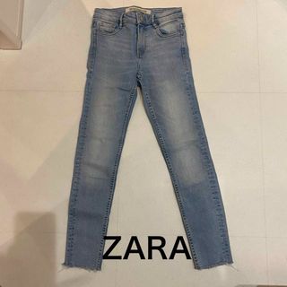 ザラ(ZARA)のZARA  デニム デニムパンツ ジーンズ スキニー パンツ　34(カジュアルパンツ)