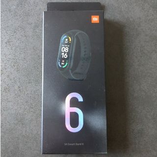 シャオミ(Xiaomi)のXiaomi Mi Smart Band 6 ブラック　新品未開封(その他)