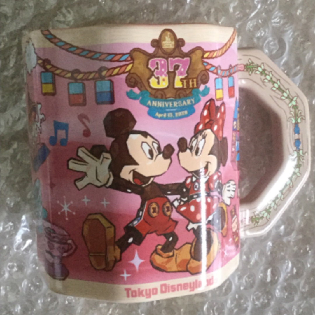 Disney(ディズニー)のディズニーランド 37周年 マグカップ エンタメ/ホビーのおもちゃ/ぬいぐるみ(キャラクターグッズ)の商品写真