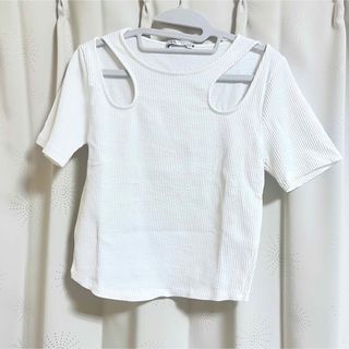 ザラ(ZARA)のZARA デザインTシャツ(Tシャツ/カットソー(半袖/袖なし))