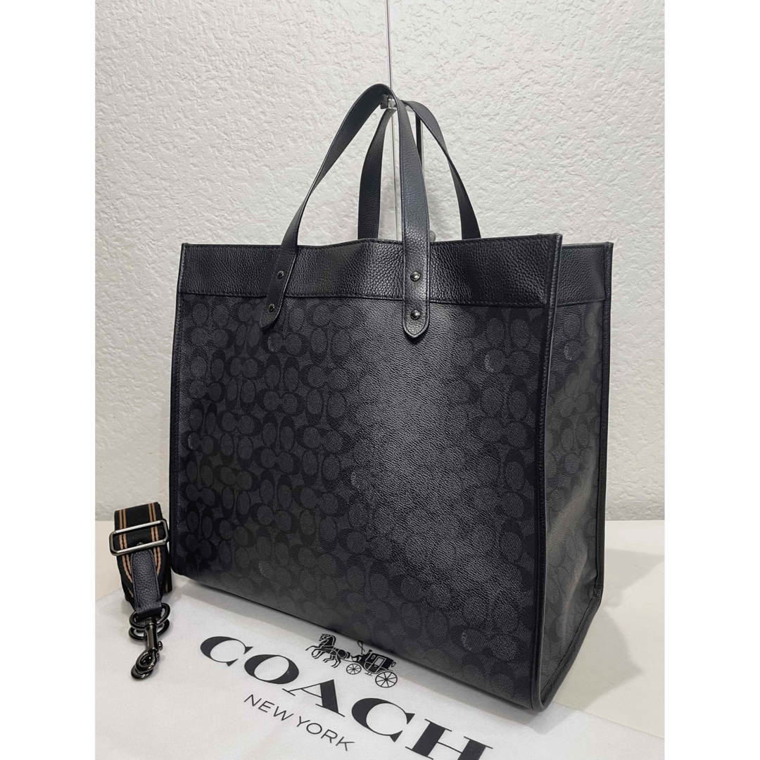 COACH(コーチ)の【美品】定価9.7万　コーチ メンテ済み　ビジネス　レザー　バッグ　本革　283 メンズのバッグ(ビジネスバッグ)の商品写真