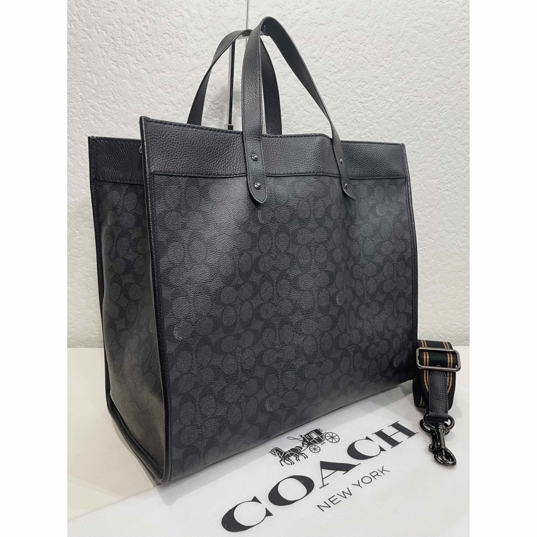 COACH(コーチ)の【美品】定価9.7万　コーチ メンテ済み　ビジネス　レザー　バッグ　本革　283 メンズのバッグ(ビジネスバッグ)の商品写真