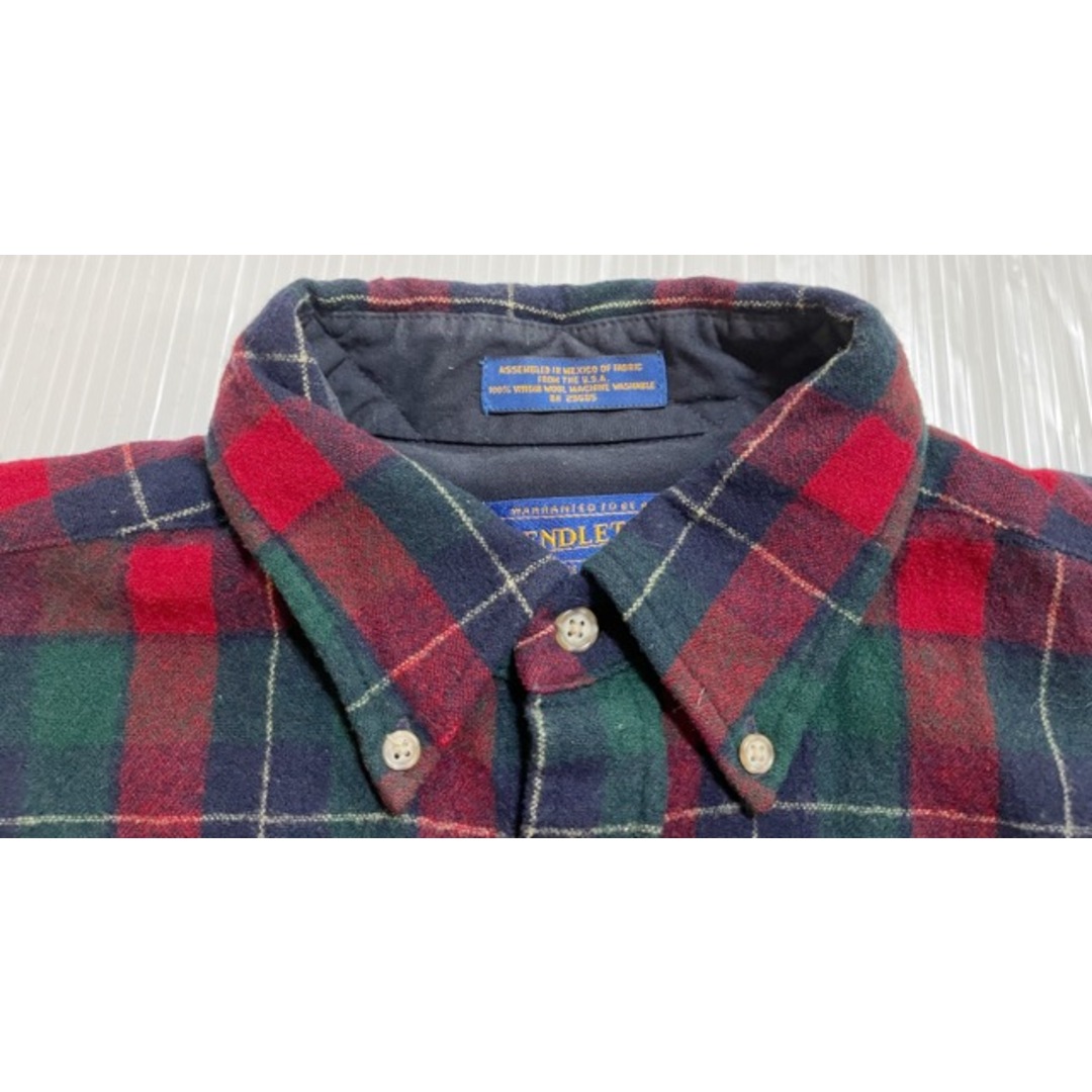 PENDLETON(ペンドルトン)のPENDLETON（ペンドルトン ）90’s  ボタンダウン チェック ネルシャツ【D0732-007】 メンズのトップス(シャツ)の商品写真