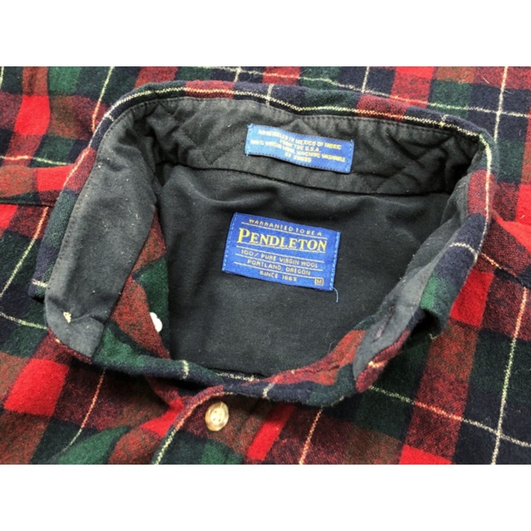 PENDLETON(ペンドルトン)のPENDLETON（ペンドルトン ）90’s  ボタンダウン チェック ネルシャツ【D0732-007】 メンズのトップス(シャツ)の商品写真