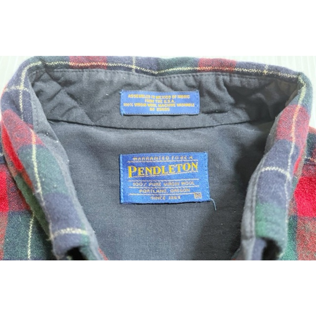 PENDLETON(ペンドルトン)のPENDLETON（ペンドルトン ）90’s  ボタンダウン チェック ネルシャツ【D0732-007】 メンズのトップス(シャツ)の商品写真