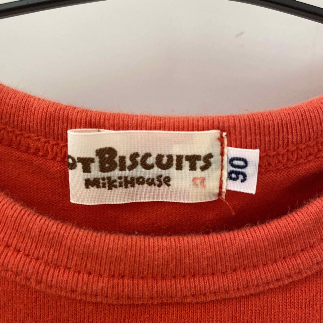 HOT BISCUITS(ホットビスケッツ)のミキハウス　ホットビスケッツ　Tシャツ　90 キッズ/ベビー/マタニティのキッズ服女の子用(90cm~)(Tシャツ/カットソー)の商品写真