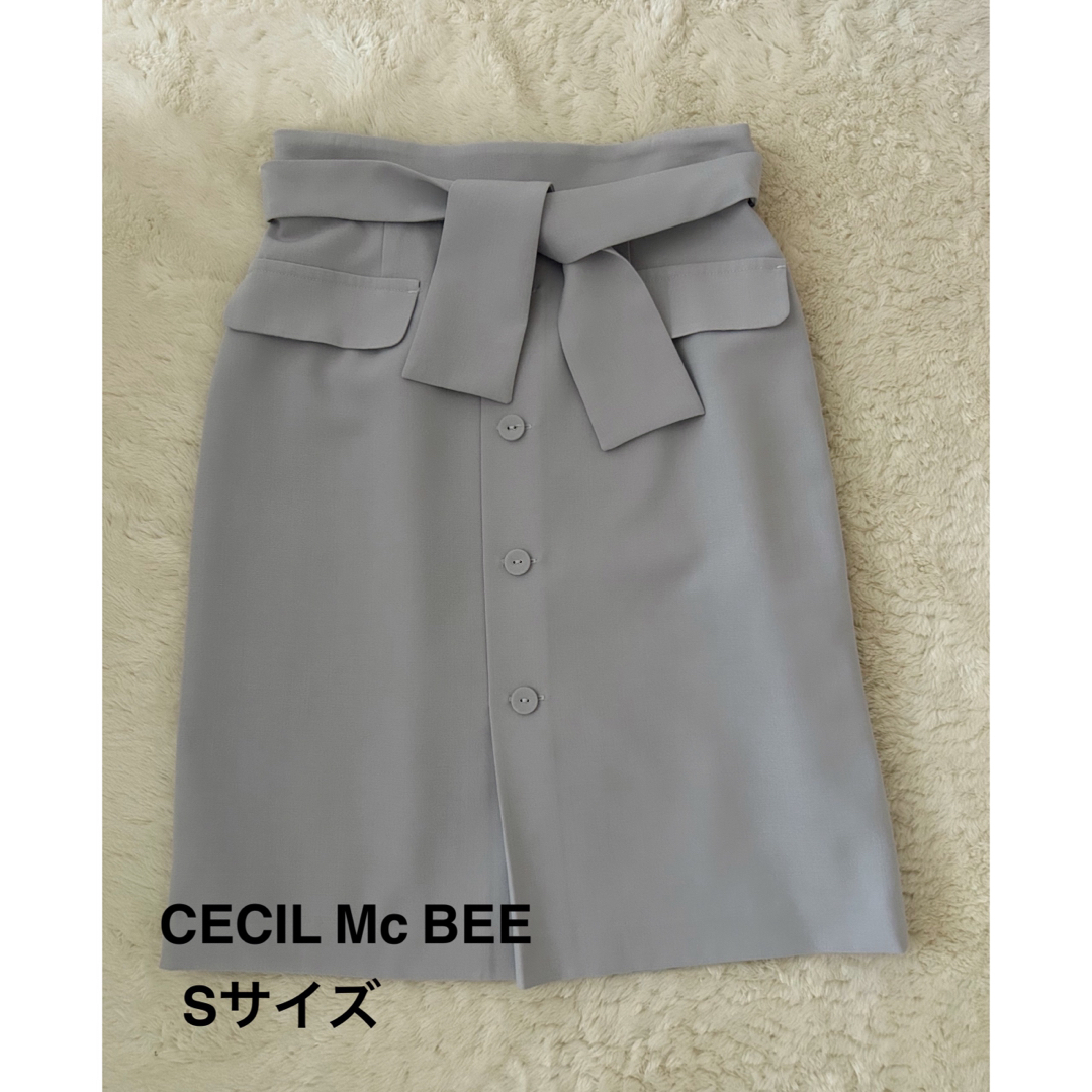 CECIL McBEE(セシルマクビー)の新品未使用 CECILMcBEE タイトスカート Sサイズ レディースのスカート(ひざ丈スカート)の商品写真