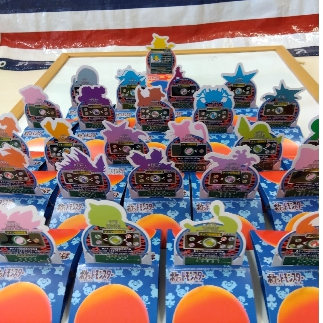 ポケモン(ポケモン)のポケットモンスター　スライドアップ・バトルカード ２６枚 バンダイ エンタメ/ホビーのアニメグッズ(カード)の商品写真
