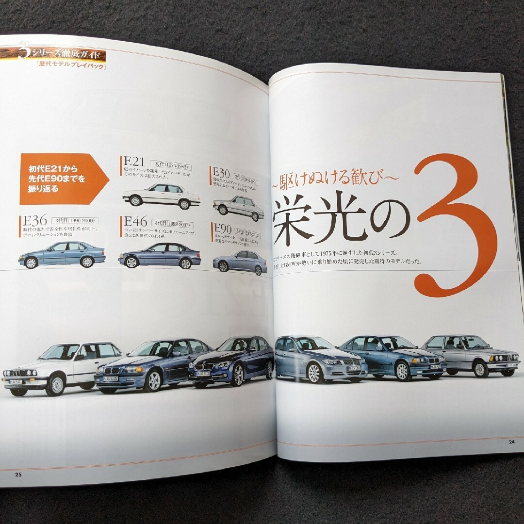 名車アーカイブ　BMWのすべて　歴代モデル　3シリーズ　5シリーズ　7シリーズ エンタメ/ホビーの雑誌(車/バイク)の商品写真