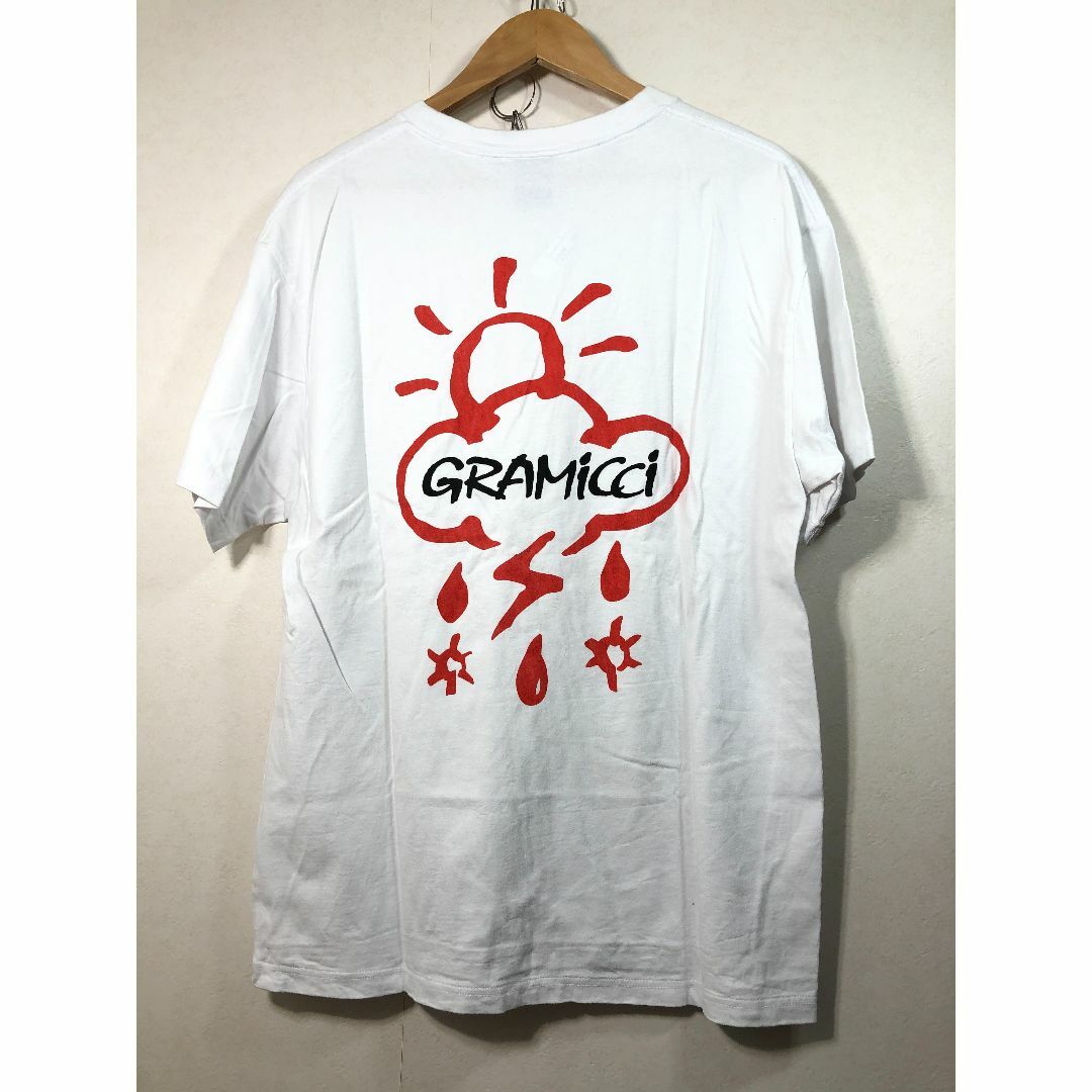 510511● GRAMICCI ALWAYTH Tシャツ L ホワイト   メンズのトップス(Tシャツ/カットソー(半袖/袖なし))の商品写真