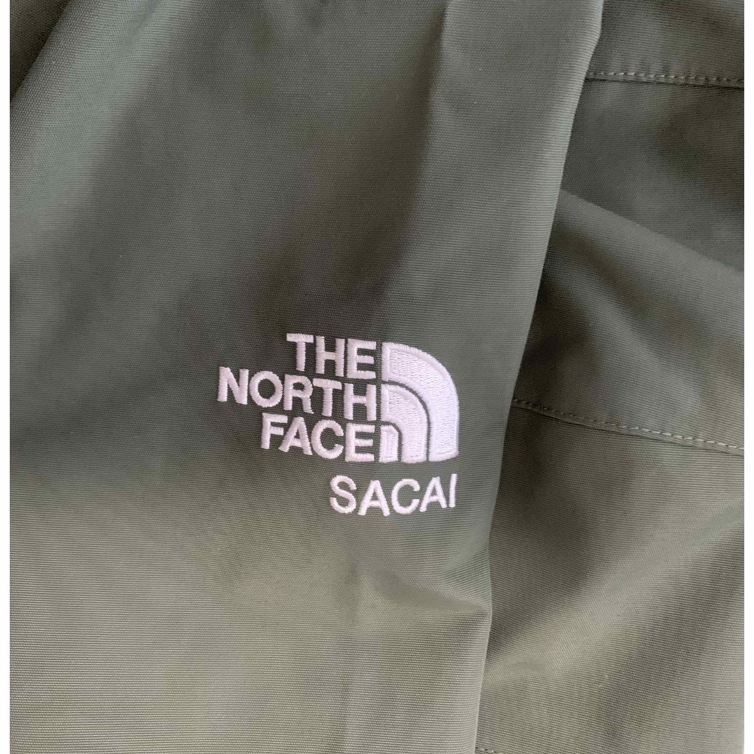 Supreme(シュプリーム)のNORTH FACE SACAI ズボン XL緑 正規品 メンズのパンツ(その他)の商品写真
