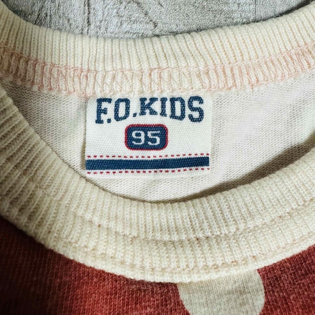 F.O.KIDS(エフオーキッズ)の● F.O.KIDS エフオーキッズ 水玉 ドット タンクトップ 95USED● キッズ/ベビー/マタニティのキッズ服女の子用(90cm~)(Tシャツ/カットソー)の商品写真