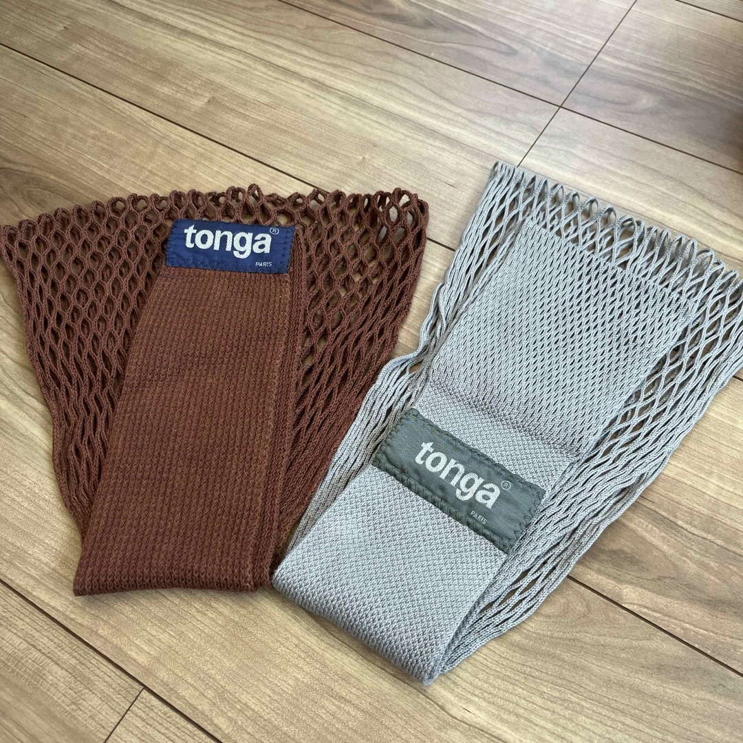 tonga(トンガ)のトンガ　L size M size キッズ/ベビー/マタニティの外出/移動用品(抱っこひも/おんぶひも)の商品写真