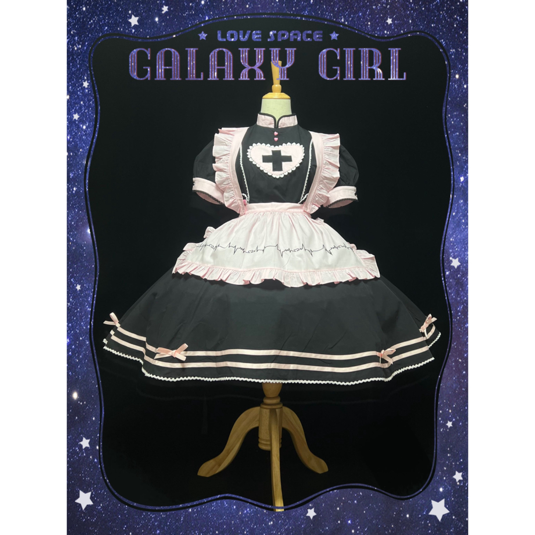 小悪魔ナースⅡ ワンピース4点セット ゴスロリ 甘ロリ しゅくれ 小悪魔ナースⅡ ワンピース4点セット ゴスロリ 甘ロリ しゅくれ