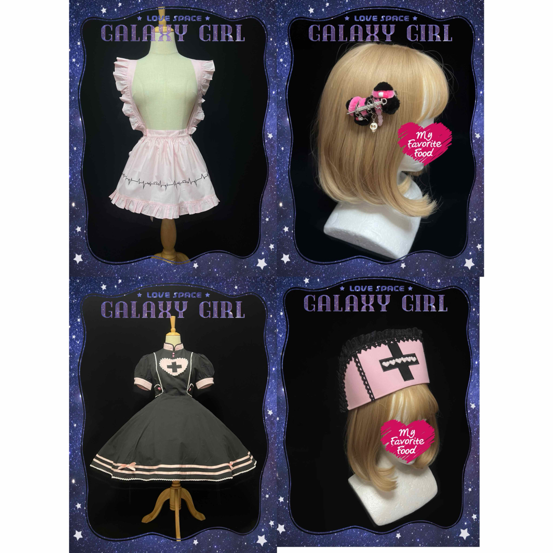小悪魔ナースⅡ ワンピース4点セット ゴスロリ 甘ロリ しゅくれ 小悪魔ナースⅡ ワンピース4点セット ゴスロリ 甘ロリ しゅくれ