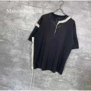 『Maison Margiela』メゾンマルジェラ (XS) ニット編みTシャツ