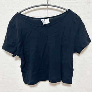 H&M - H&M ショート丈　ブラック　黒色