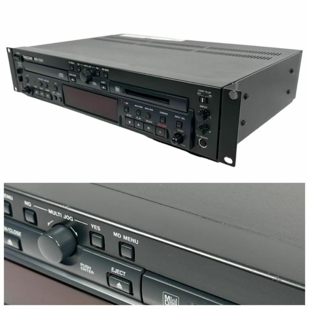 完動品 TASCAM タスカム ティアック MD-CD1 業務用MD/CD複合機 楽器のレコーディング/PA機器(その他)の商品写真