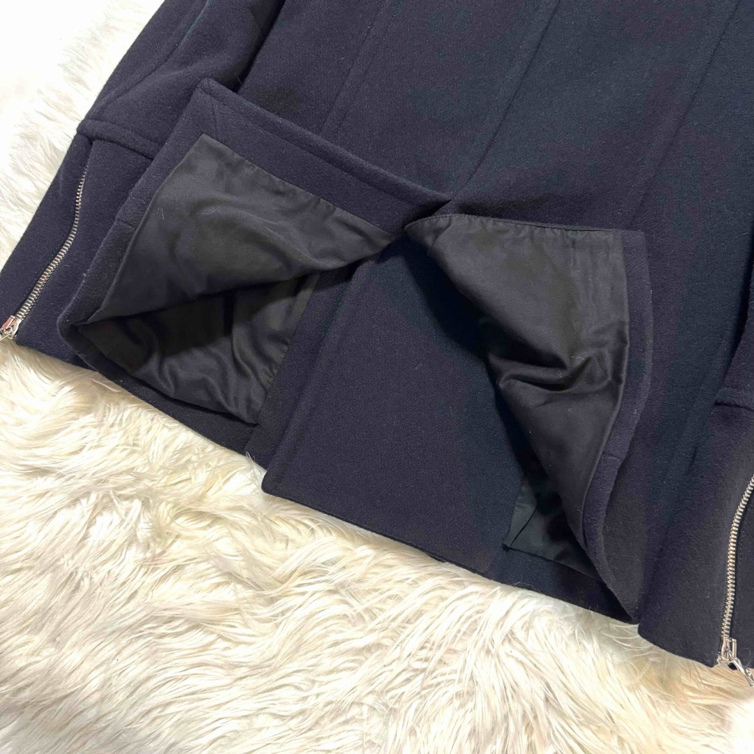 BALMAIN - 本物 美品 バルマンオム エンブレムボタン ピーコート BALMAIN - 本物 美品 バルマンオム エンブレムボタン ピーコート