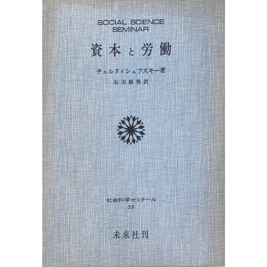 ［中古］資本と労働　社会科学ゼミナール〈33〉　チェルヌィシェフスキー 　石川郁男訳　管理番号：20240511-2 エンタメ/ホビーの本(その他)の商品写真