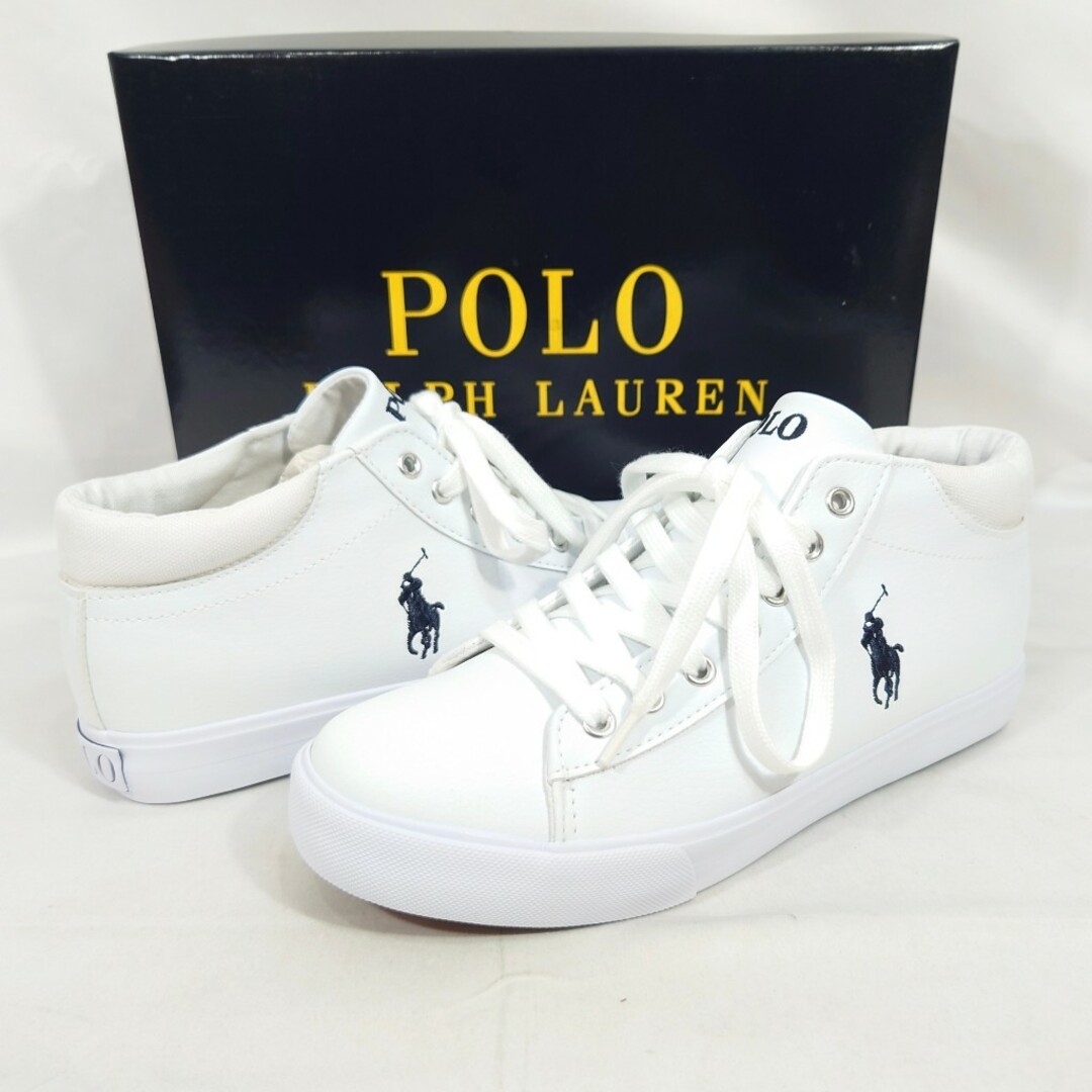 POLO RALPH LAUREN(ポロラルフローレン)の【24cm】POLO ポロラルフローレン スニーカー HARRISON MID レディースの靴/シューズ(スニーカー)の商品写真