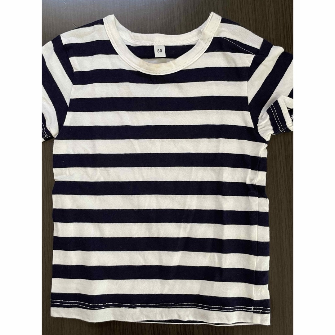 半袖Tシャツ  80㎝　まとめ売り キッズ/ベビー/マタニティのベビー服(~85cm)(Ｔシャツ)の商品写真