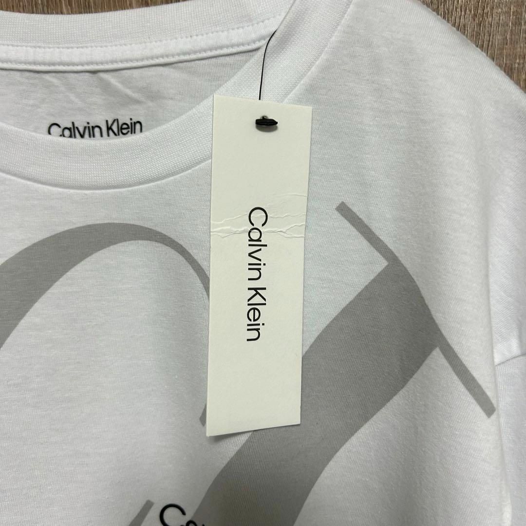 Calvin Klein(カルバンクライン)の【新品】Calvin Klein カルバンクライン　Tシャツ　ビッグロゴ　L メンズのトップス(Tシャツ/カットソー(半袖/袖なし))の商品写真