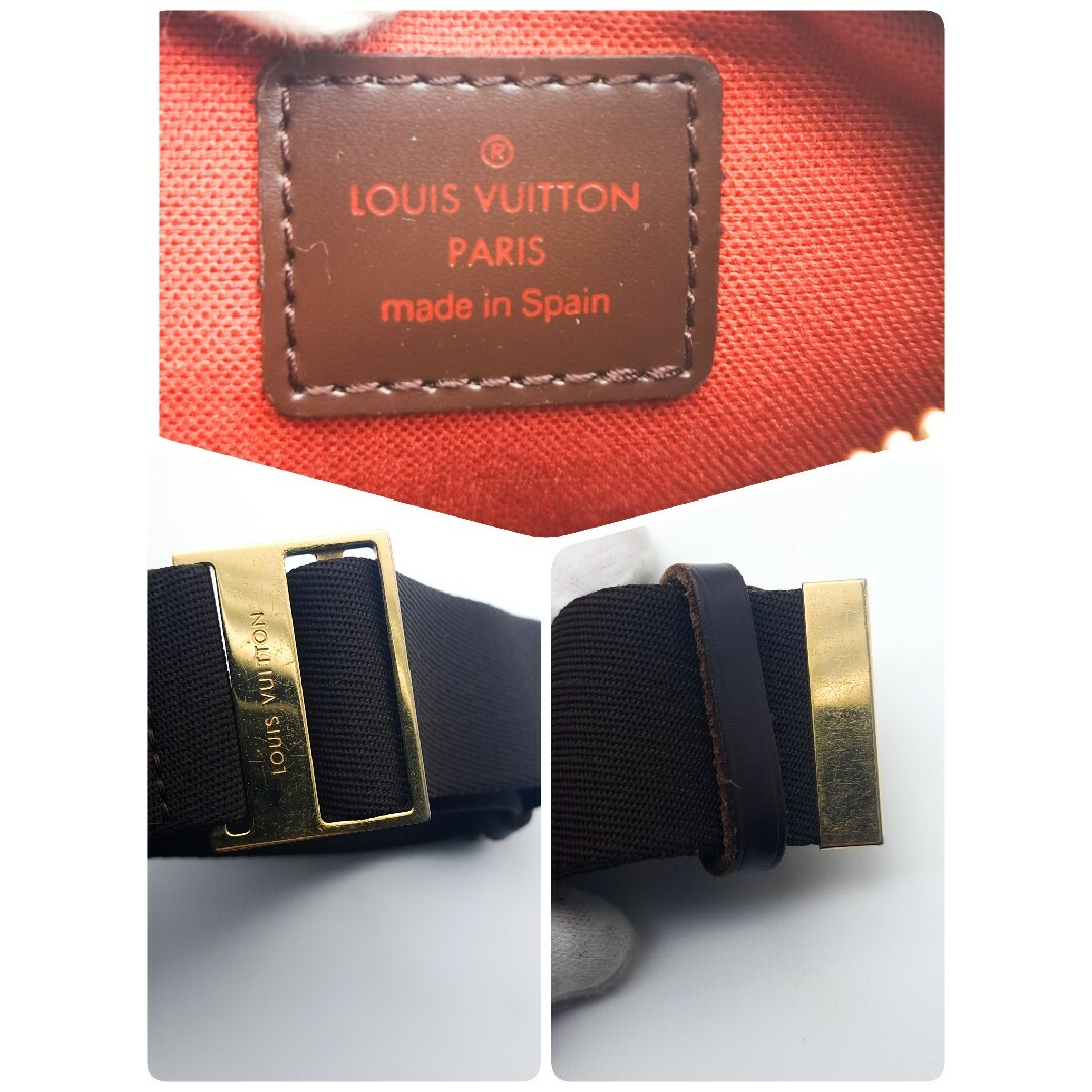 LOUIS VUITTON(ルイヴィトン)のルイヴィトン【最高級美品】ダミエエベヌジェロニモスボディバックウエストポーチ メンズのバッグ(ボディーバッグ)の商品写真