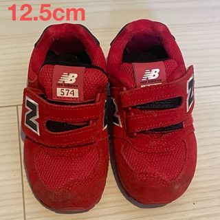 ニューバランス(New Balance)のニューバランス スニーカー 赤 12.5cm(スニーカー)