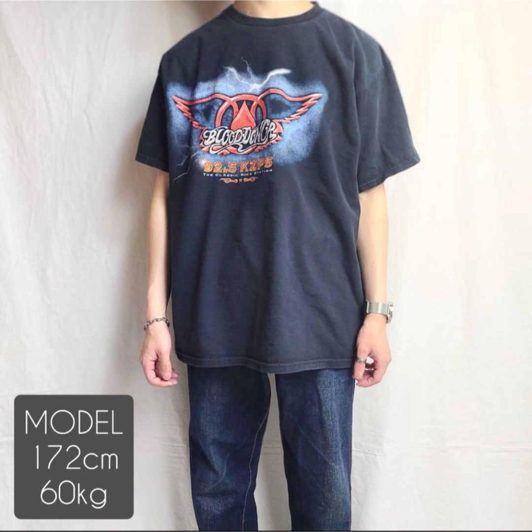 FRUIT OF THE LOOM(フルーツオブザルーム)の90s 00s AEROSMITH エアロスミス バンドTシャツ ロックTシャツ メンズのトップス(Tシャツ/カットソー(半袖/袖なし))の商品写真