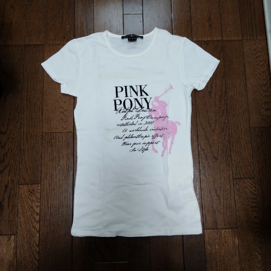 Ralph Lauren(ラルフローレン)のラルフローレン　ピンクポニー　М レディースのトップス(Tシャツ(半袖/袖なし))の商品写真