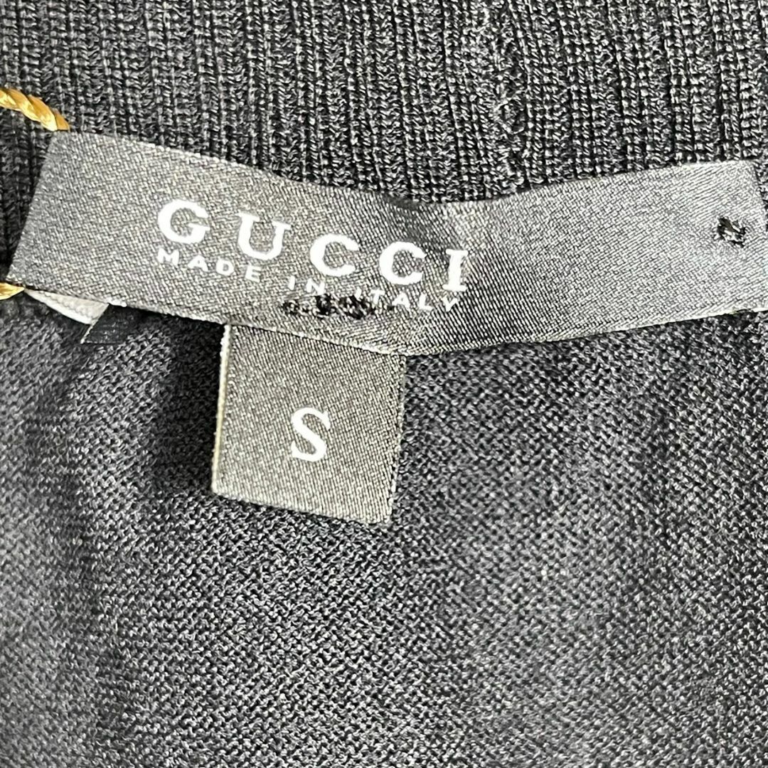 GUCCI』グッチ (S) リブネックノースリーブニット - メルカリ