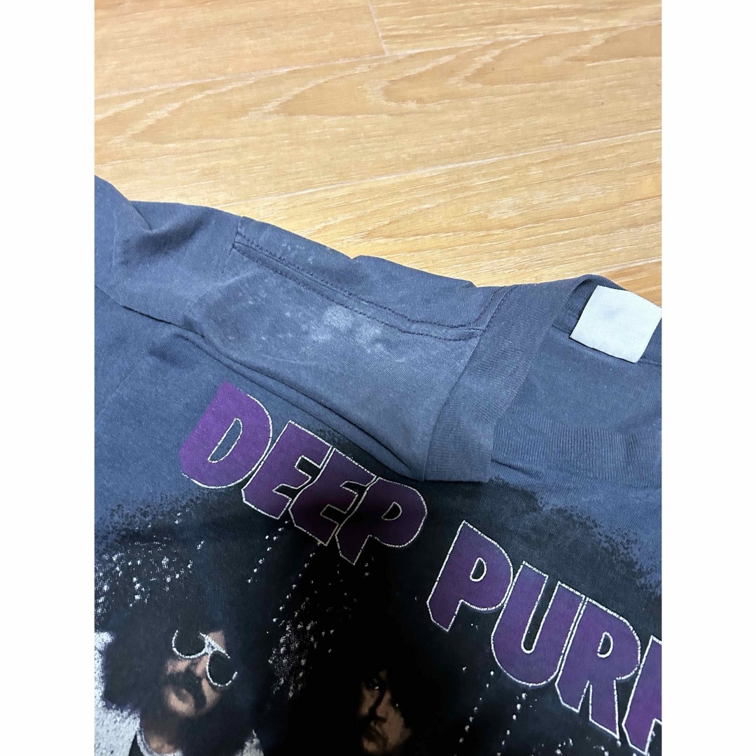 80s USA製 DEEP PURPLE 1987 TOUR Tシャツ メンズのトップス(Tシャツ/カットソー(半袖/袖なし))の商品写真