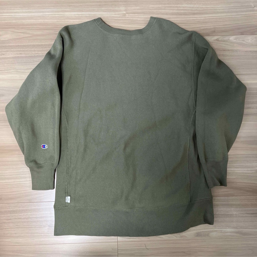 W)taps(ダブルタップス)のWTAPS champion コラボスウェット OLIVE メンズのトップス(スウェット)の商品写真