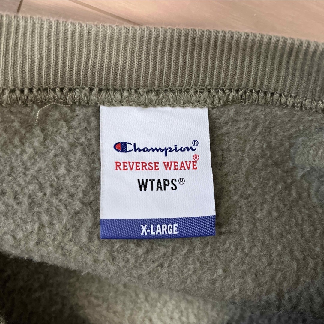 W)taps(ダブルタップス)のWTAPS champion コラボスウェット OLIVE メンズのトップス(スウェット)の商品写真