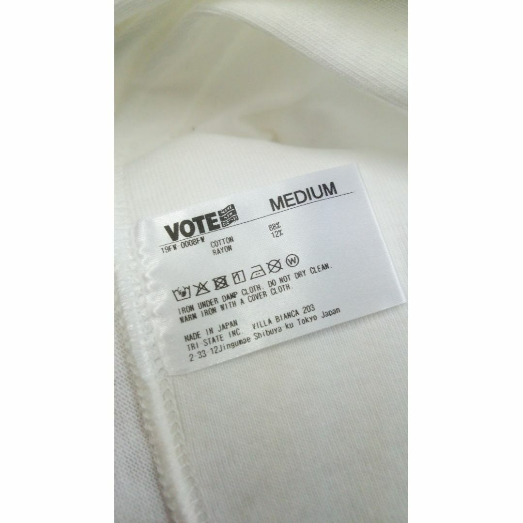 VOTE MAKE NEW CLOTHES(ヴォートメイクニュークローズ)のVOTE ASTORIA プリントビッグTシャツ FRAMe WORK レディースのトップス(Tシャツ(半袖/袖なし))の商品写真