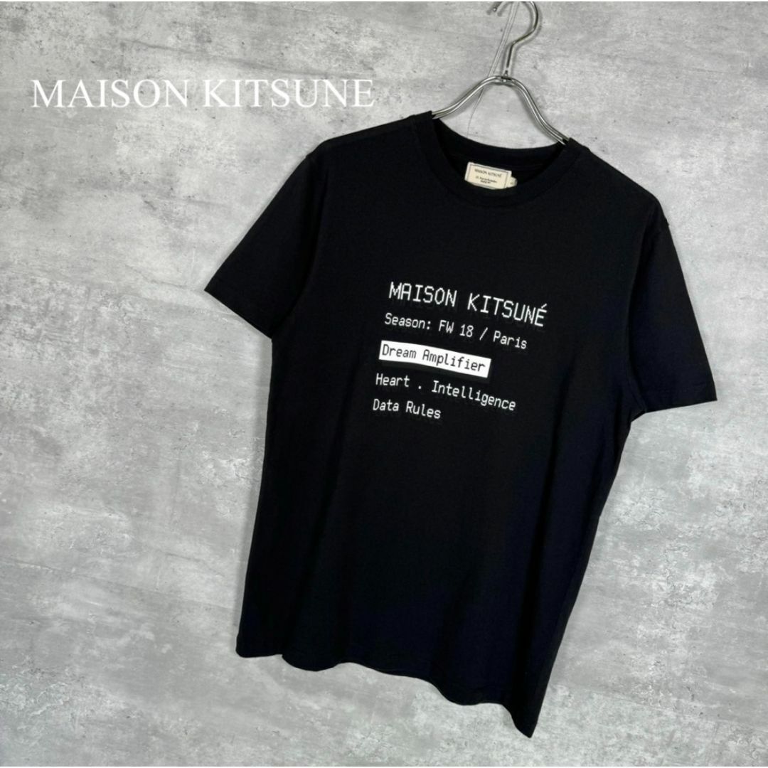 MAISON KITSUNE'(メゾンキツネ)の『MAISON KITSUNE』メゾンキツネ (S) プリントTシャツ レディースのトップス(Tシャツ(半袖/袖なし))の商品写真