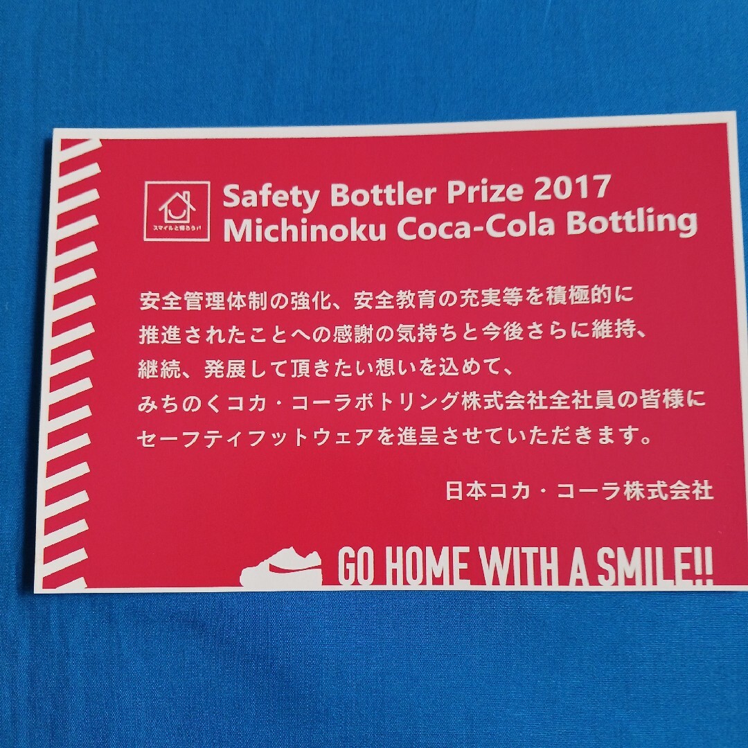 コカ・コーラ(コカコーラ)の【新品未使用】レア　コカ・コーラゼロ　セーフティー レディースの靴/シューズ(その他)の商品写真