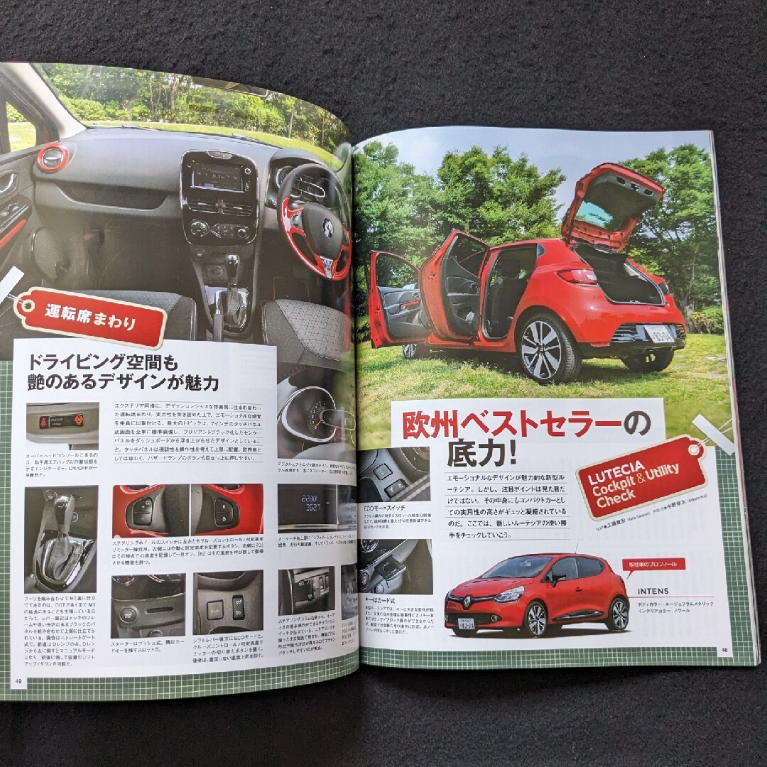 ルノー　ルーテシアのすべて　歴史　オプションパーツ　カタログ　ゼン　スポール エンタメ/ホビーの雑誌(車/バイク)の商品写真