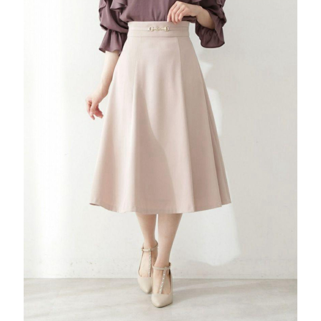 PROPORTION BODY DRESSING(プロポーションボディドレッシング)のビットフレアスカート　プロポーション レディースのスカート(ロングスカート)の商品写真